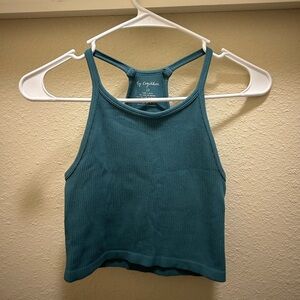 By Together Blue Fitted Tank Top
